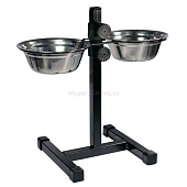 Миска с регулируемой подставкой Дарэлл 2х2л 1085 Миска с регулируемой подставкой Дарэлл 2х2л 1085