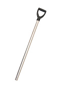  Черенок алюминиевый D32, V-ручка для снеговых лопат 