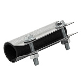 Хомут ремонтный оцинк "краб" 1" Хомут ремонтный оцинк "краб" 1"