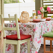  Скатерть (полиэстер) 145х220 Доляна Лютики 7797368 