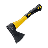 Топор кованый 1,0кг, стеклопластиковое топорище, 410мм, STAYER Топор кованый 1,0кг, стеклопластиковое топорище, 410мм, STAYER