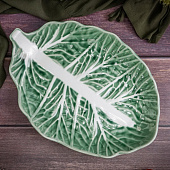 Блюдо овальное 28,3х19,8 см Cabbage Сasa di Fortuna керамика CDF CB09 Блюдо овальное 28,3х19,8 см Cabbage Сasa di Fortuna керамика CDF CB09