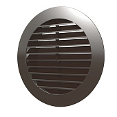 Решетка вент наружная ASA круглая D100 коричневая Решетка вент наружная ASA круглая D100 коричневая