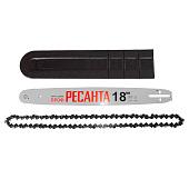  Бензопила Ресанта БП-4518, 3,13 л.с, длина шины 45см, бак 0,55л. 