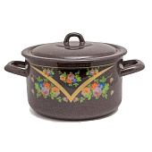 Кастрюля Лысьвенская эмаль Красава 2,9 л Красава С-16111/4РкЭ Кастрюля Лысьвенская эмаль Красава 2,9 л Красава С-16111/4РкЭ