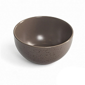  Салатник DROPS серо-коричневый 14,5см  DMD154 