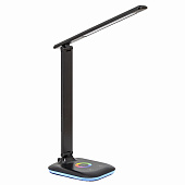 Светильник настольный LED 10Вт UL621 сенсор регулир темп света RGB черный /Ultra Light