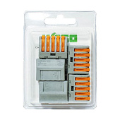 Клемма с рычажком 222-415 5-ти проводная без пасты (5 шт)WAGO Клемма с рычажком 222-415 5-ти проводная без пасты (5 шт)WAGO