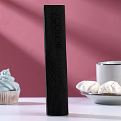 Набор свечей в торт, 6 штук, чёрный с золотом 7003969 Набор свечей в торт, 6 штук, чёрный с золотом 7003969