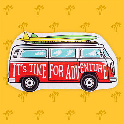  Полотенце 80х150 Adventure полиэстер, 4300843 