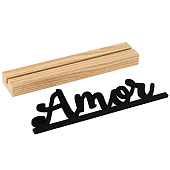 Сувенир дерево Amor 3х24,5х10 см 10539318 Сувенир дерево Amor 3х24,5х10 см 10539318