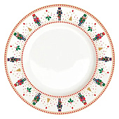 Тарелка обеденная 26.5см "Щелкунчик" EL-R0942/NUTC Тарелка обеденная 26.5см "Щелкунчик" EL-R0942/NUTC