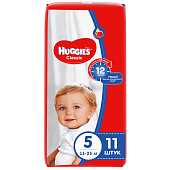 Подгузники Huggies Классик 11-25 11шт Подгузники Huggies Классик 11-25 11шт