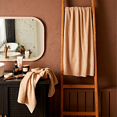  Полотенце 50х90 махровое Экономь и Я цв. бежевый, 100% хлопок, 320 гр/м2 7527712 