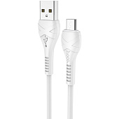 Кабель USB - microUSB 1м 2.4А HOCO X37 Белый Кабель USB - microUSB 1м 2.4А HOCO X37 Белый