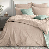  Комплект постельного белья Verossa Praline, 775841, полутораспальный, меланж, наволочки 70х70 см 