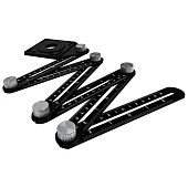 Линейка-шаблон для переноса отверстий на плитку Vertextools 6х12см Линейка-шаблон для переноса отверстий на плитку Vertextools 6х12см