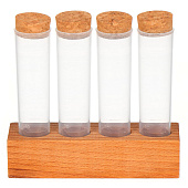  Набор для специй Sugar&Spice Rosemary 4 шт 50 мл на деревянной подставке SE105012996 