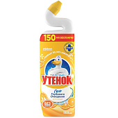 Чистящий гель для унитазов SCJ Т/утенок 900 Цитрус 5 в 1 Чистящий гель для унитазов SCJ Т/утенок 900 Цитрус 5 в 1