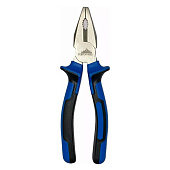 Плоскогубцы комбинированные 180мм, двухкомпонентная рукоятка, Vertextools Плоскогубцы комбинированные 180мм, двухкомпонентная рукоятка, Vertextools