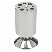 Опора мебельная (ножка) 10.03.07 (50х100 мм) серебро 312005 Опора мебельная (ножка) 10.03.07 (50х100 мм) серебро 312005