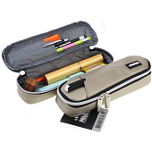 Пенал мягкий корпусный 22х6х4 см deVENTE Private, золотистый, 7023309 Пенал мягкий корпусный 22х6х4 см deVENTE Private, золотистый, 7023309