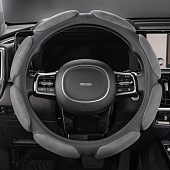 Оплетка SKYWAY Sponge classic 8 подушечек M Серая замша Оплетка SKYWAY Sponge classic 8 подушечек M Серая замша