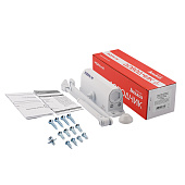 Доводчик ISPARUS 430, нагрузка от 50 до 120кг, белый Доводчик ISPARUS 430, нагрузка от 50 до 120кг, белый