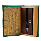 Сейф-книга дерево кожзам Периодическая таблица тиснение 21х13х5 см 9932507 Сейф-книга дерево кожзам Периодическая таблица тиснение 21х13х5 см 9932507