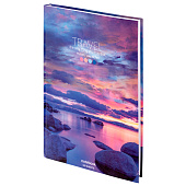 Блокнот А4 STAFF, 128л, твердый, клетка, Безмятежность, 114407 Блокнот А4 STAFF, 128л, твердый, клетка, Безмятежность, 114407