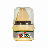 Крем для обуви NEW KING 60мл с губкой (бесцветный) Крем для обуви NEW KING 60мл с губкой (бесцветный)