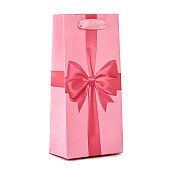 Пакет ламинированный «Розовый бант», 10 х 22 х 6 см 10620777 Пакет ламинированный «Розовый бант», 10 х 22 х 6 см 10620777