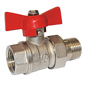 Кран шар баб 1/2 ВН со сгоном Кран шар баб 1/2 ВН со сгоном