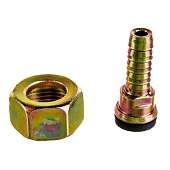 Штуцер на баллон с гайкой, Vertextools Штуцер на баллон с гайкой, Vertextools