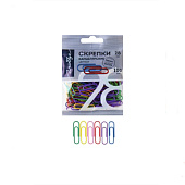 Скрепки 28х100 Глобус ЦВЕТНЫЕ флоу-пак (115) /С28-100П Пл цветные/ Скрепки 28х100 Глобус ЦВЕТНЫЕ флоу-пак (115) /С28-100П Пл цветные/