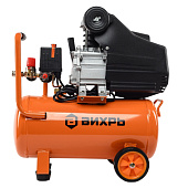 Компрессор ВИХРЬ КМП-260/24, 8бар, 260л/мин, 2000Вт, 24л Компрессор ВИХРЬ КМП-260/24, 8бар, 260л/мин, 2000Вт, 24л