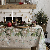 Скатерть (саржа) Этель Beautiful Сhristmas 149х220см с ГМВО 5035899 Скатерть (саржа) Этель Beautiful Сhristmas 149х220см с ГМВО 5035899