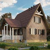 Фасадная панель Docke PREMIUM STEIN Темный орех, 1098х400мм Фасадная панель Docke PREMIUM STEIN Темный орех, 1098х400мм