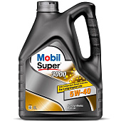 Масло моторное Mobil Super 3000 X1 5W40 синт 4л Масло моторное Mobil Super 3000 X1 5W40 синт 4л