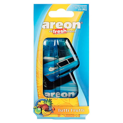  Ароматизатор подвесной гелевый AREON Tutti frutti (LC04) 