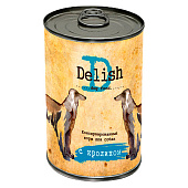 Влажный корм Delish для собак 970гр Кролик 135696