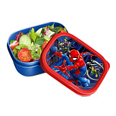 Ланч-бокс детский, прямоугольный 500 мл, Человек-паук 9656701 Ланч-бокс детский, прямоугольный 500 мл, Человек-паук 9656701