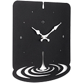  Часы настенные  Капля Рубин, h 27 см, металл, черный , 2728-001 (10) 