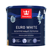  Краска для потолка Tikkurila EURO WHITE 2,7л 