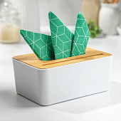 Салфетница «Мягкость», 19?13 см, бамбук 5255981 Салфетница «Мягкость», 19?13 см, бамбук 5255981