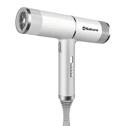 Фен электрический, SA-4051W, 1600Вт, белый Фен электрический, SA-4051W, 1600Вт, белый