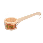  Ковш-черпак 0,6 л. бондарный с горизонтальной ручкой 
