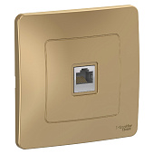 Розетка компьютерная СП BLANCA RJ45 титан SchE BLNIS045004