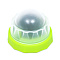  Игрушка для кошек "Вращающийся шарик" 5 х 4 см, зелёная, 9613251 