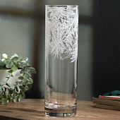 Ваза для цветов, новогодняя «Новый год: Ель» стеклянная, 26,3 см 9802775 Ваза для цветов, новогодняя «Новый год: Ель» стеклянная, 26,3 см 9802775